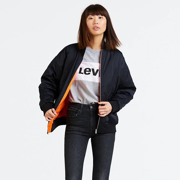 levi's reversible bomber jacket